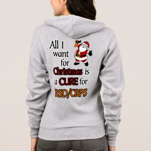 Alles, was ich zu Weihnachten will/Santa...RSD/CRP Hoodie