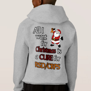 Alles was ich zu Weihnachten will/Santa...RSD/CRPS Hoodie