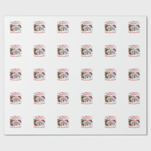 Alles, was ich zu Weihnachten will, sind deine zwe Geschenkpapier