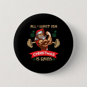 Alles, was ich zu Weihnachten will, sind Fitnessfo Button