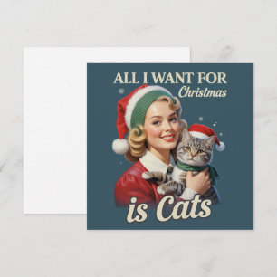 Alles, was ich zu Weihnachten will, sind Katzen Ka