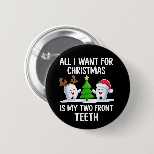 Alles, was ich zu Weihnachten will, sind meine zwe Button