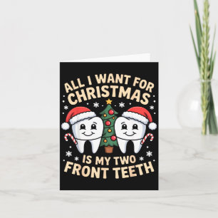 Alles, was ich zu Weihnachten will, sind meine zwe Karte