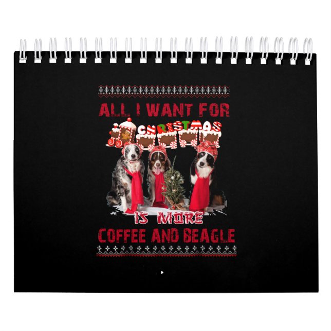 Alles, was ich zu Weihnachten Wollte, Beagle und K Kalender (Titelbild)