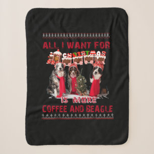 Alles, was ich zu Weihnachten Wollte, Beagle und K Sherpadecke