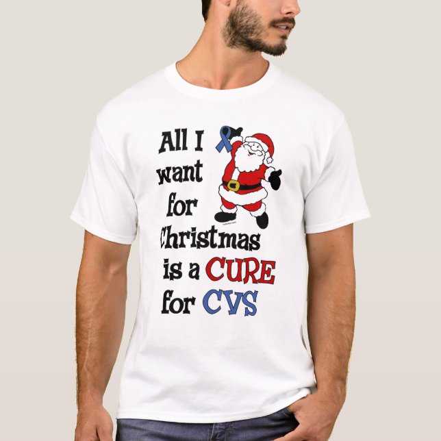 Alles, was ich zu Weihnachten Wollte... CVS T-Shirt (Vorderseite)