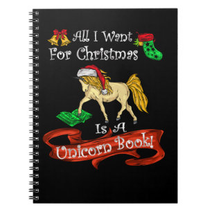 Alles, was ich zu Weihnachten Wollte, ist ein Einh Notizblock