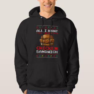 Alles, was ich zu Weihnachten Wollte, ist ein Hühn Hoodie