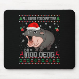 Alles, was ich zu Weihnachten Wollte, ist ein Moo Mousepad