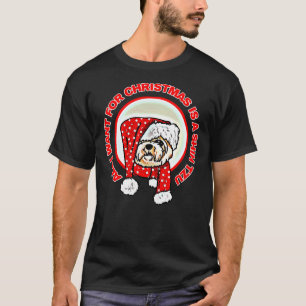 Alles, was ich zu Weihnachten Wollte, ist ein schi T-Shirt