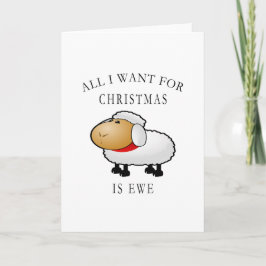 Alles, was ich zu Weihnachten Wollte, ist Ewe
