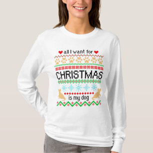 Alles, was ich zu Weihnachten Wollte, ist mein Hun T-Shirt