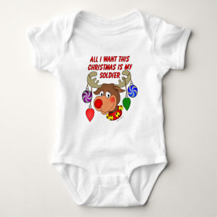 Alles, was ich zu Weihnachten wollte, ist mein Sol Baby Strampler