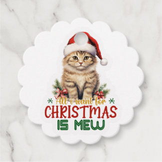 Alles, was ich zu Weihnachten wollte, ist Mew Geschenkanhänger