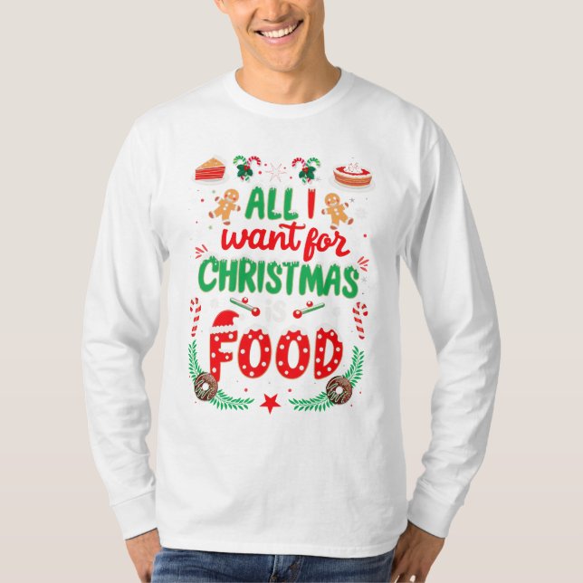 Alles, was ich zu Weihnachten Wollte, ist... T-Shirt (Vorderseite)