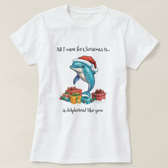 Alles, was ich zu Weihnachten wollte T-Shirt (Design vorne)