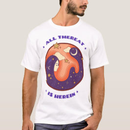 Alles, was ist, ist hier Mantra der Meditation T-Shirt