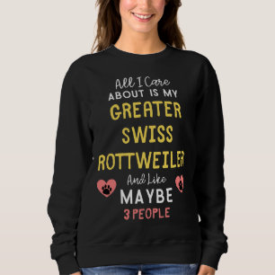 Alles, was mir wichtig ist, ist mein großer Schwei Sweatshirt