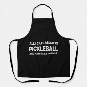 Alles, was mir wichtig ist, ist Pickleball Schürze