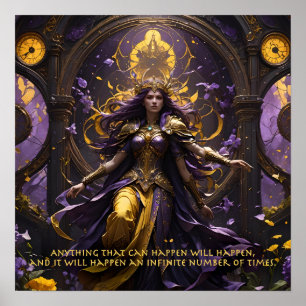 Alles, was passieren kann, passiert Poster