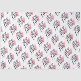 Alles, was Sie brauchen, ist Liebe mit Herz-Gewebe Seidenpapier