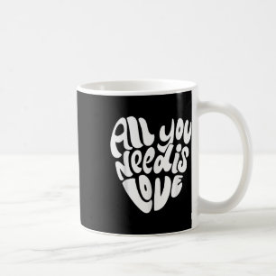 Alles, was Sie brauchen, ist Liebe Retro Stil Vale Kaffeetasse
