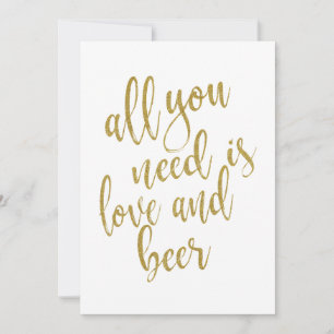 Alles, was Sie brauchen, ist Liebe und ein erschwi