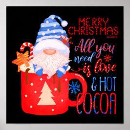 Alles, was SIE brauchen, ist LIEBE und herzlicher Poster