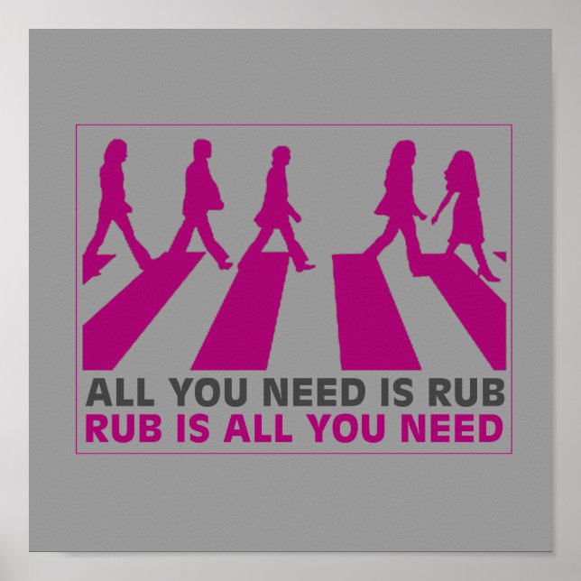 ALLES, WAS SIE BRAUCHEN, IST RUB POSTER (Vorne)