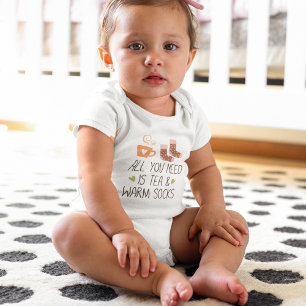 Alles was Sie brauchen ist Tee & warme Socken