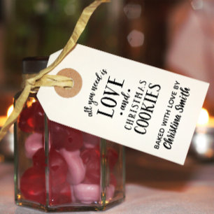 Alles, was Sie brauchen, sind LIEBE- und Weihnacht Geschenkanhänger