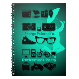 Alles, was Sie mögen 1 Retirement Party Gästebuch Notizblock