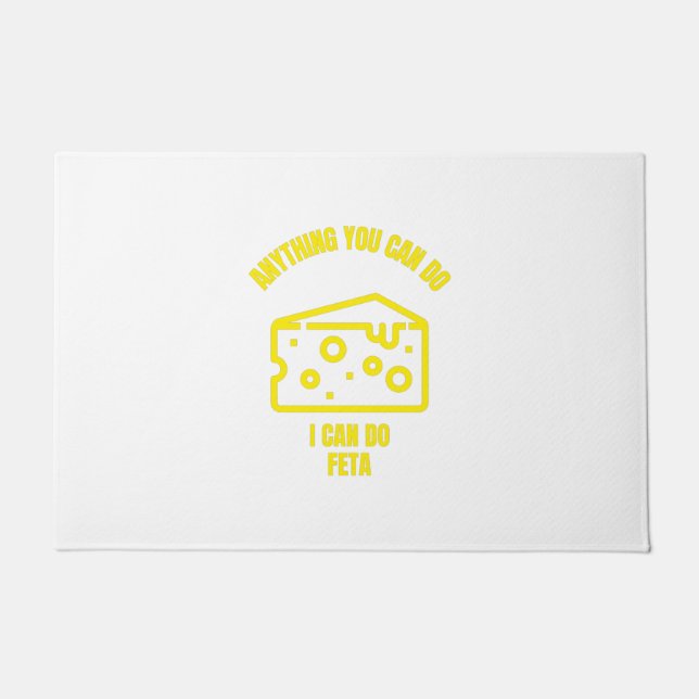 Alles, was Sie tun können, kann ich einen lustigen Fußmatte (Vorderseite)