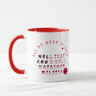 Alles, was wir brauchen, ist Liebe… nun, das und e Tasse