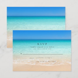 Alles was wir brauchen ist Liebe und die Hochzeit  RSVP Karte