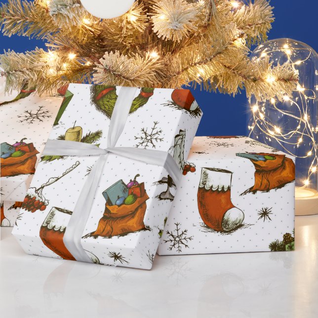 Alles Weihnachten Geschenkpapier (Feiertage)