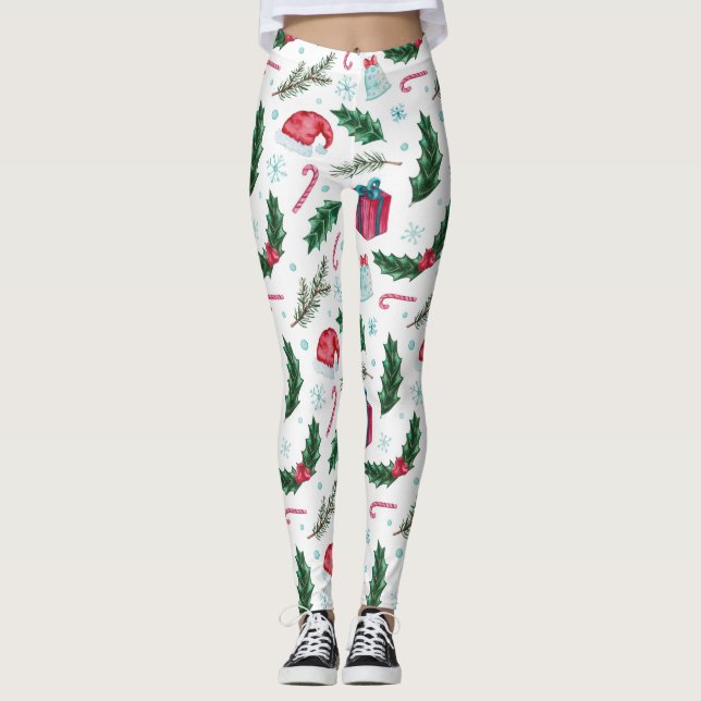 alles Weihnachten Leggings (Vorderseite)
