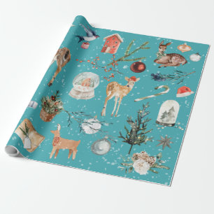 Alles Weihnachtspapier Geschenkpapier