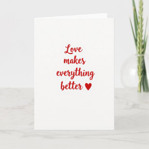 Alles-wird-besser-durch-Liebe-Karte Karte