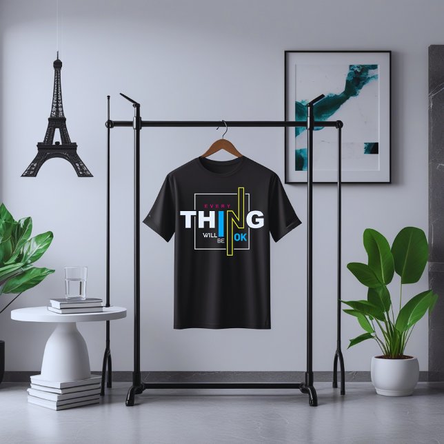 Alles wird gut Motivierend T - Shirt (Von Creator hochgeladen)