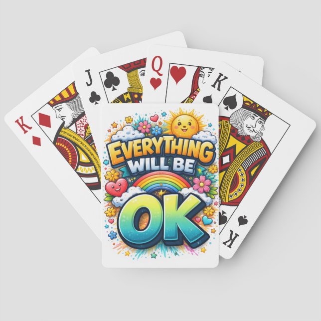 Alles wird gut spielkarten (Rückseite)