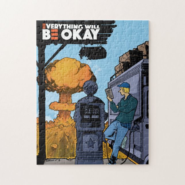 Alles wird gut V1 Rätsel sein Puzzle (Vertikal)