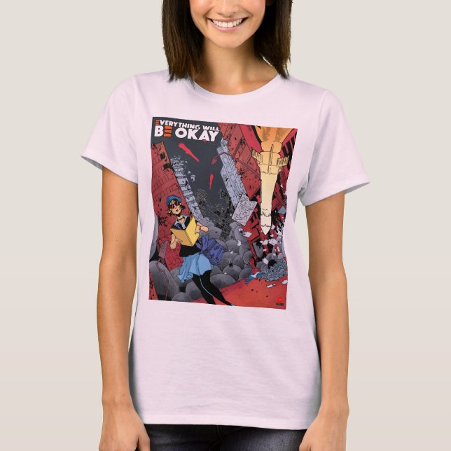 Alles wird in Ordnung sein V2-T - Shirt (Vorderseite)