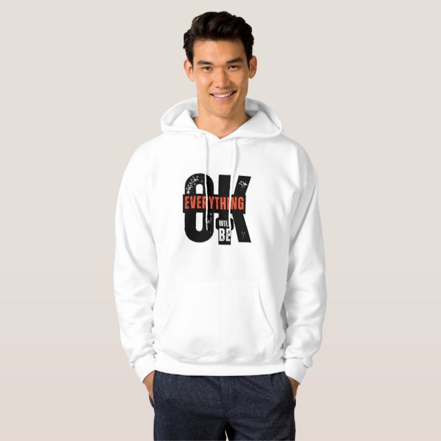Alles wird okay Hoodie (Vorne ganz)