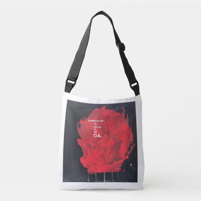Alles wird OKAYschultasche sein Tragetaschen Mit Langen Trägern (Vorderseite)