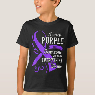Alles zum Epilepsie-Tag Lila Band Epileptiker T-Shirt