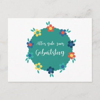 Alles zum Gebur von stag-happy Birthday Postkarte