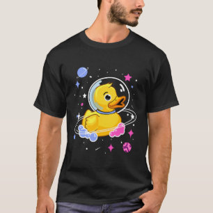 Allesexuelle Ente im Weltraum Allesexueller Stolz T-Shirt
