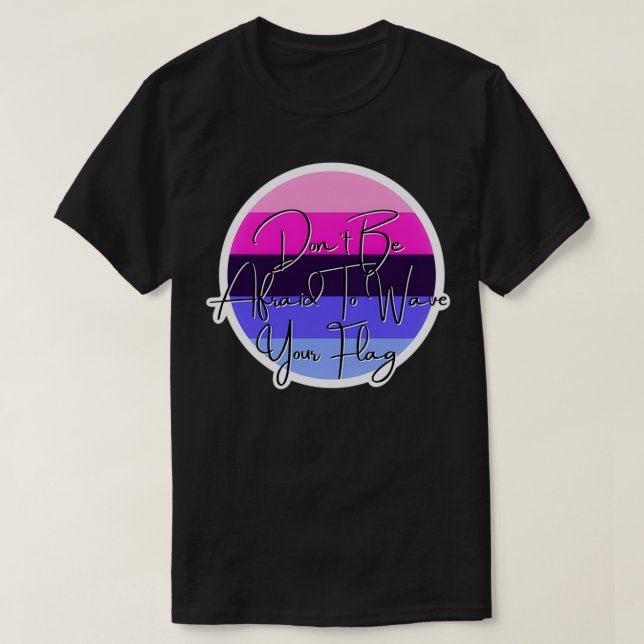 Allesexueller Stolz weht Ihre Flagge T-Shirt (Design vorne)