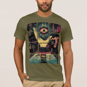 Alleskönnender männlicher T - Shirt